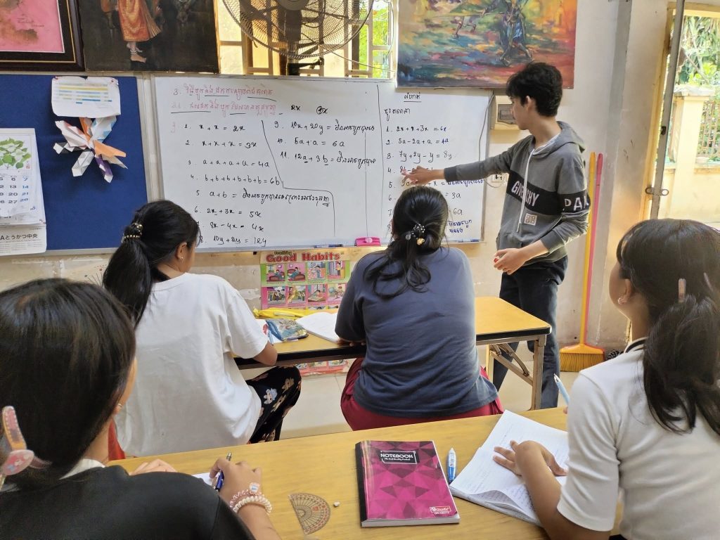 数学の先生を目指すシーナッ