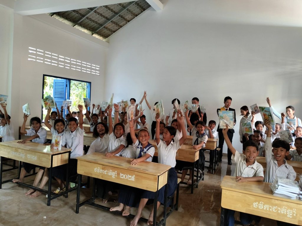 学校建設完成式典