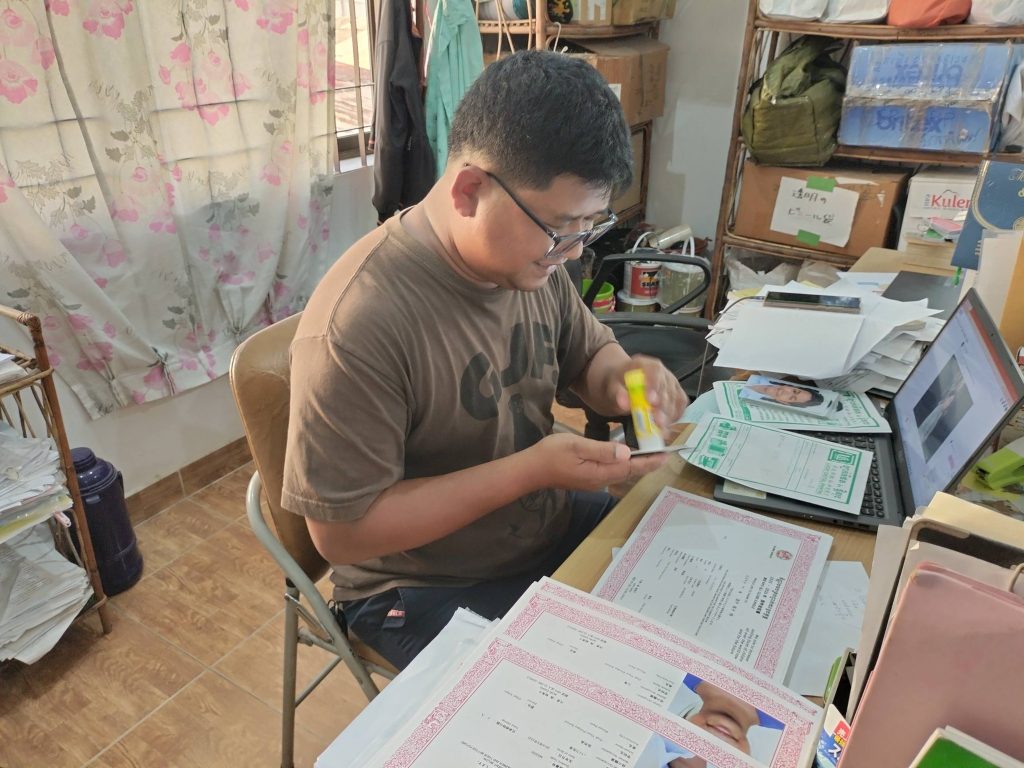 パパママ証書準備中♪